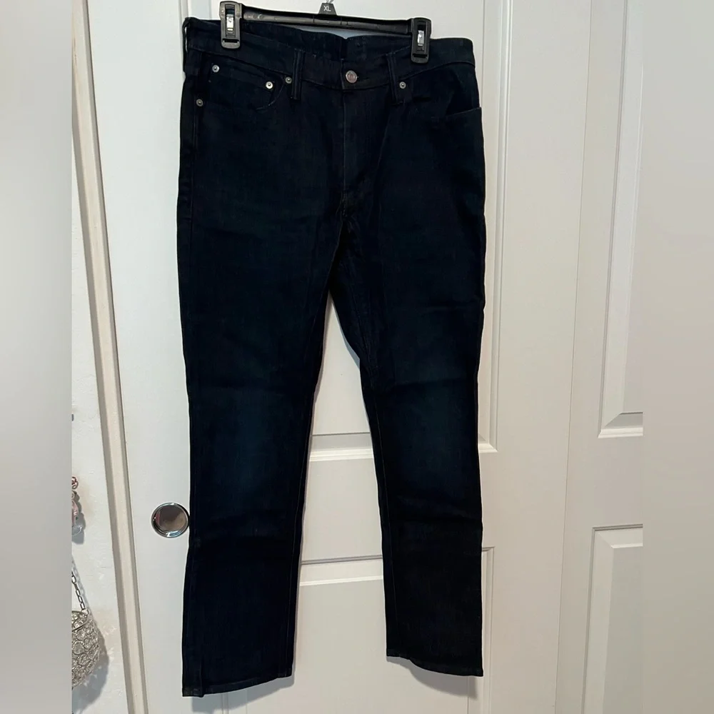 Levi's 511 Black Blue Jeans Size 33 x 30